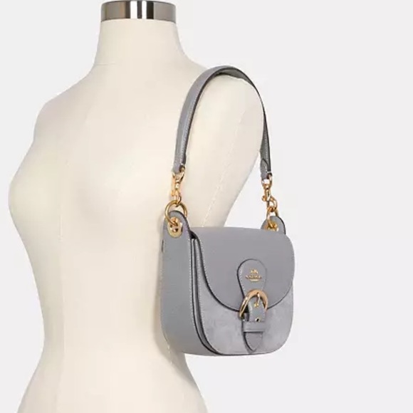 Coach shoulder / cross body Kleo Shoulder Bag 17 , still as new - Picture 4 of 5